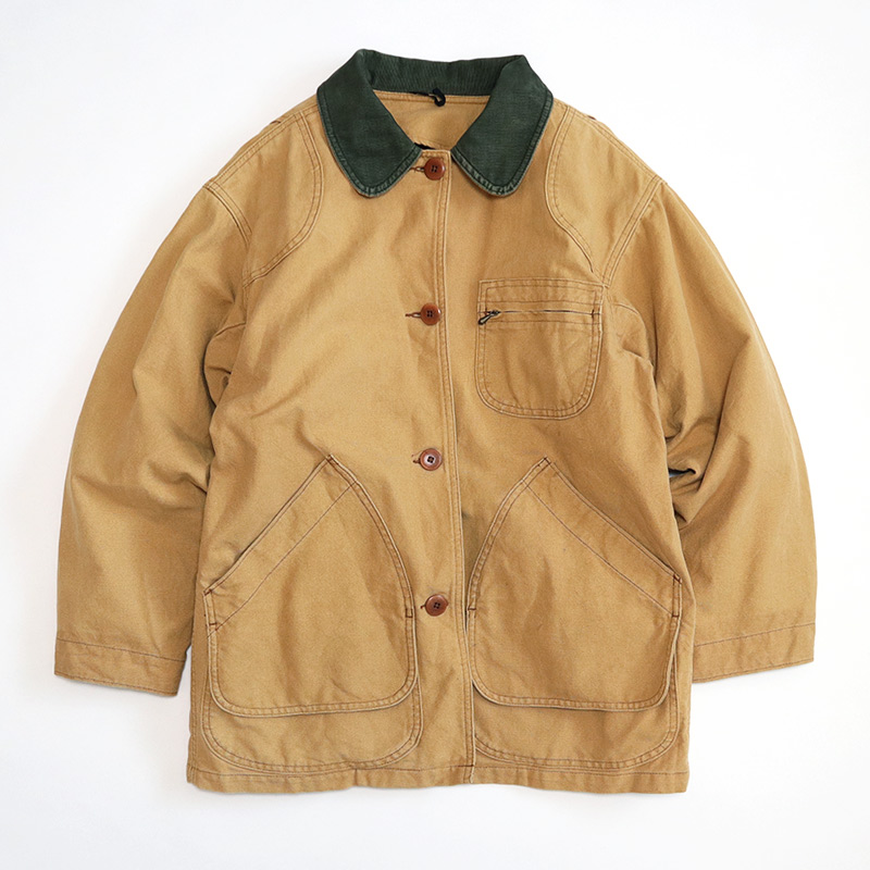 90's L.L. BEAN COTTON DUCK HUNTING style JACKET with PRIMALOFT ...