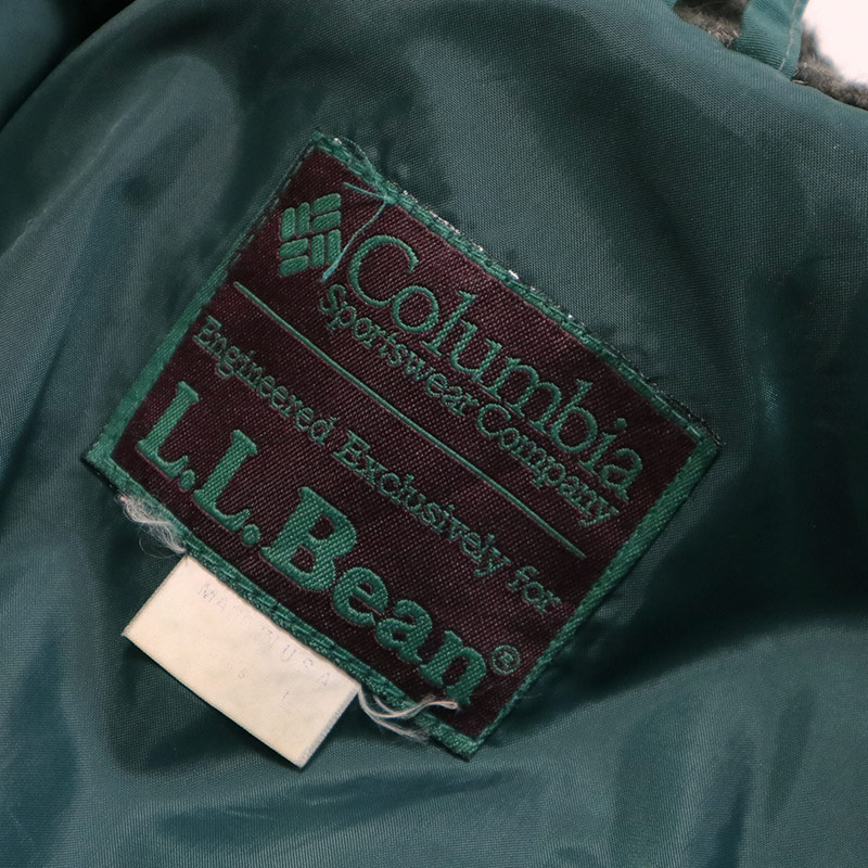 90's Columbia for L.L. BEAN FLEECE ZIP JACKET,USED/VINTAGE (Men's ...